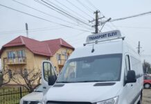 Primăria Găneasa a achizitionat un microbuz nou pentru elevii din localitate