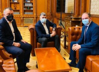 Paul Stănescu, întâlnire cu primarul pro-rus al Chișinăului, Ion Ceban