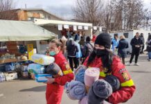 Linie telefonică la ISU Olt pentru oltenii care vor să-i ajute pe refugiații din Ucraina