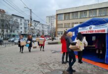 Membrele OFSD Olt, donații pentru refugiații din Ucraina