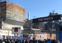 La TMK Reșița, protestele continuă!