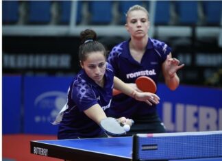 Tenismenele Irina Ciobanu și Adina Diaconu, la Singapore Smash 2022