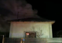 VIDEO. Incendiu, la o locuință din Găneasa