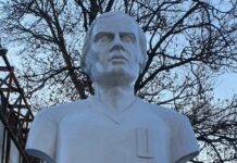 Bustul lui Ion Oblemenco, dezvelit la Corabia