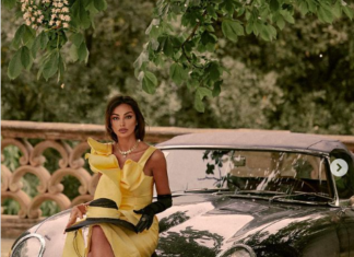 Madalina Ghenea, slătineanca iubită de tot Hollywood-ul, apariție de senzație lângă un bolid de lux