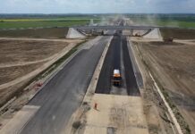 Sorin GRINDEANU prezintă stadiul lucrărilor de pe Tronsonului 1 al Drumului Expres Craiova – Pitești