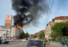 ISU Olt a stabilit cauza izbucnirii incendiului din Slatina