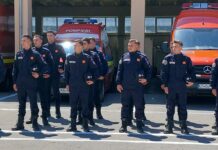 FOTO. 14 pompieri de la ISU Olt au depus jurământul