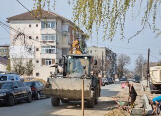 Primăria Corabia a preluat trotuarele aferente DN54 și DN54 A, pentru a fi reabilitate