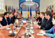 Adrian Chesnoiu, întâlnire cu o delegație parlamentară franceză