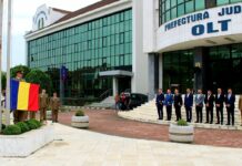 Ziua Drapelului Naţional, celebrată la Slatina