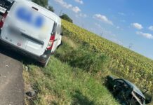 Fiica, mama și bunica au ajuns la spital, în urma unui accident rutier petrecut între Slatina și Brebeni