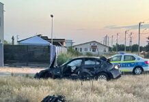 Doi tineri au murit, după ce mașina în care se aflau s-a răsturnat