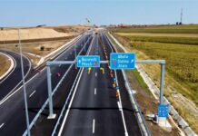 Sute de muncitori au lucrat pentru execuția Tronsonului II, lotul II, al Drumului Expres