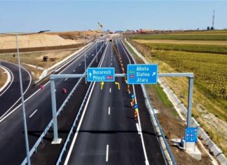 Sute de muncitori au lucrat pentru execuția Tronsonului II, lotul II, al Drumului Expres