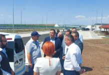 Premierul Ciucă a anunțat deschiderea Centurii orașului Slatina. Oprescu: Acolo unde drumurile de mare viteză se dezvoltă, investitorii vin