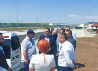 Premierul Ciucă a anunțat deschiderea Centurii orașului Slatina. Oprescu: Acolo unde drumurile de mare viteză se dezvoltă, investitorii vin