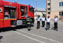 Consiliul Județean Olt dotează ISU Olt cu o autoutilitară de stingere
