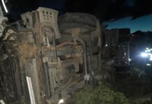 Accident, în comuna Movileni