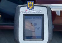 Dosar penal pentru un bărbat ce a fost prins conducând băut pe o stradă din Slatina