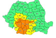 Scăpăm de secetă! Oltul, sub cod portocaliu de ploi abundente