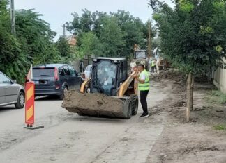 Au început lucrările de canalizare în Cartierul Vârtina din Balș