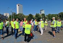 VIDEO. Polițiști din Olt și angajați de pe platforma industrială, proteste la București