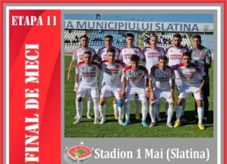 Cătălin Doman a adus victoria pentru CSM Slatina în meciul cu Politehnica Iași