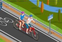 Olt: 52 de km de piste de biciclete