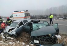 Accident, între Schitu și Brebeni. Cinci persoane, la spital