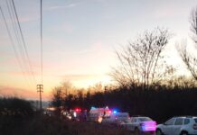 Un autoturism a căzut într-o râpă, la ieșirea din Slatina