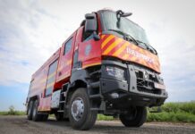 Stația de Pompieri Scornicești, dotată cu o nouă autospecială de stingere a incendiilor