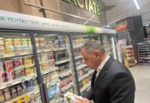 Președintele Comisiei pentru Agricultură din Camera Deputaților, în control la supermarket-uri
