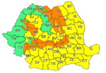 COD GALBEN de vânt puternic, în OLT