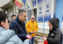 Flori de 1 Martie, din partea PNL OLT. Voiculescu: ”O primăvară frumoasă tuturor!”