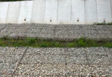 SDN Slatina a depus plângere penală. Plasele care susțin pietrele de sub un pod de pe Drumul Expres Craiova-Pitești au fost furate