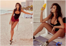 CUM S-A FOTOGRAFIAT MĂDĂLINA GHENEA PE PLAJĂ