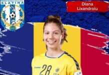 CSM Slatina va fi reprezentată la lotul național de tineret de Diana Lixăndroiu