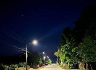 455 de lămpi LED, montate în comuna Ianca