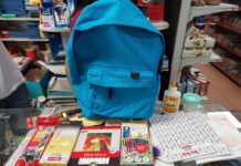 Ghiozdane complet echipate, pentru elevii din Bălteni