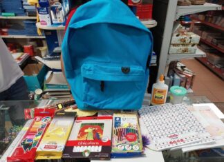 Ghiozdane complet echipate, pentru elevii din Bălteni