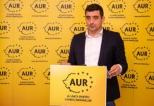 AUR își lansează programul de guvernare la Slatina în prezența lui George Simion