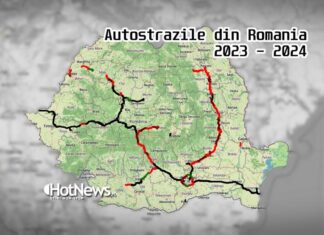 HARTA INTERACTIVĂ a Autostrăzilor din România: Ce s-a deschis, ce va fi inaugurat în 2024