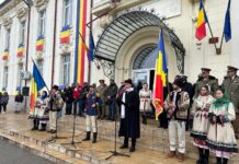 Hora Unirii s-a jucat şi la Caracal