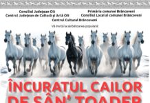 “ÎNCURATUL CAILOR DE SÂN’ TOADER DE LA BRÂNCOVENI” PE 23 MARTIE