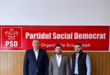 Mihai Barbu, președintele USR Scornicești, alături de echipa PSD Scornicești!