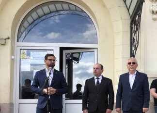 Caracal: olimpicii țării primiți cu pâine și sare