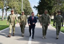 Secretarul de stat Eduard Bachide a vizitat Baza Militară 99 Deveselu
