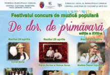 A mai rămas o zi până la deschiderea Festivalului concurs “De dor de primăvară”