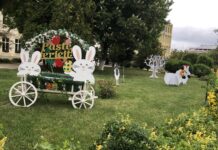 Caracalul s-a pregătit de sărbătoare! Vandalii au distrus o parte din figurine